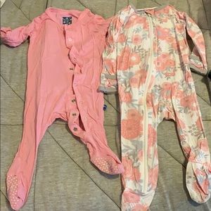 Baby girl kickee pants & bestaroo pajamas